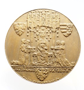 M02385 Medal Królowa Jadwiga PTAiN seria królewska