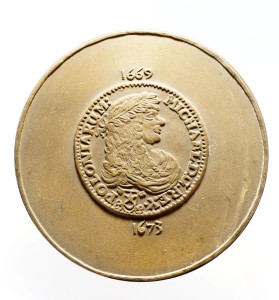 M02387 Medal Michał Korybut Wiśniowiecki PTAiN seria królewska