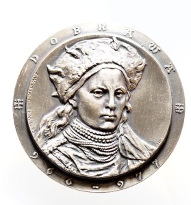 M02393 Medal Mieszko I, Dobrawa