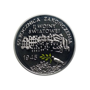 M02546 10 Złotych 2005 rok Polska Rocznica Zakończenia Wojny