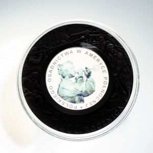 M02561 10 Złotych 2008 rok Polska Osadnictwo w Ameryce