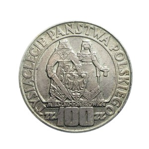 M02601 100 Złotych 1966 rok Polska Mieszko i Dąbrówka