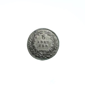 P0243 6 Krajcarów 1811 rok Niemcy Isenburg Hesja