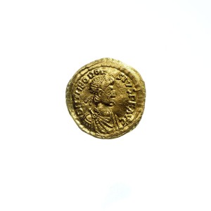 P0246 Tremisis, Bizancjum, Konstantynopol, Teodozjusz (408-450)