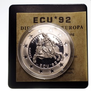 M02634 1 Ecu 1992 rok Niemcy Europa