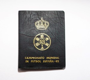 M02655 Zestaw Hiszpania Piłka Nożna Mundial 1982 rok