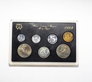 M02657 Zestaw Rocznikowy Polska 1989 rok