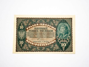 B1081 10 Marek Polskich 1919 rok II Seria CG