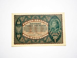 B1097 10 Marek Polskich 1919 rok II Seria EK