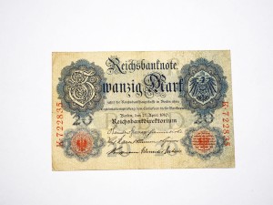 B1116 20 Marek 1910 rok Niemcy