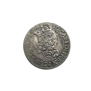 P0271 Szóstak 1663 rok (AT) Polska Jan Kazimierz (RR)