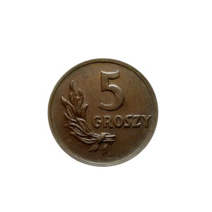 M02689 5 groszy 1949 rok Polska