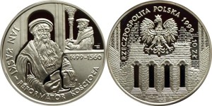 SN0117 10 złotych 1999 J. Łaski
