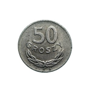 M02702 50 groszy 1949 rok Polska Al