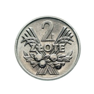 M02719 2 Złote 1958 rok Polska Jagody