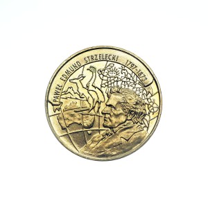 M02743 2 Złote 1997 rok Polska 200-Lecie Urodzin Pawła Edmunda Strzeleckiego