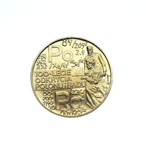 M02747 2 Złote 1998 rok Polska 100 Lat Odkrycia Polonu i Radu