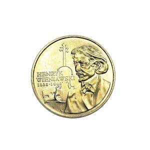 M02773 2 Złote 2001 rok Polska Konkurs Im. Henryka Wieniawskiego