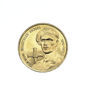 M02782 2 Złote 2002 rok Polska Gen. Władysław Anders
