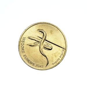 M02785 2 Złote 2003 rok Polska Węgorz Europejski