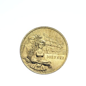 M02801 2 Złote 2004 rok Polska Dożynki