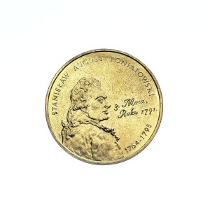 M02814 2 Złote 2005 rok Polska Stanisław August Poniatowski