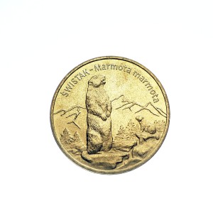 M02817 2 Złote 2006 rok Polska Świstak