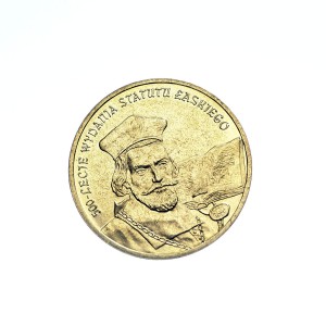 M02824 2 Złote 2006 rok Polska 500-Lecie Wydania Statutu Łaskiego