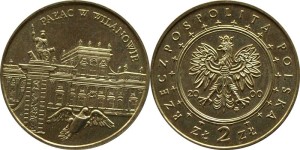 SN0238 2 złote 2000 Pałac w Wilanowie