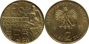 SN0222 2 złote 1998 Polon i Rad