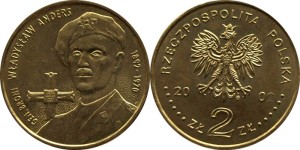 SN0257 2 złote 2002 Gen.Władysław Anders