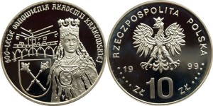 SN0116 10 złotych 1999 Akademia Krakowska